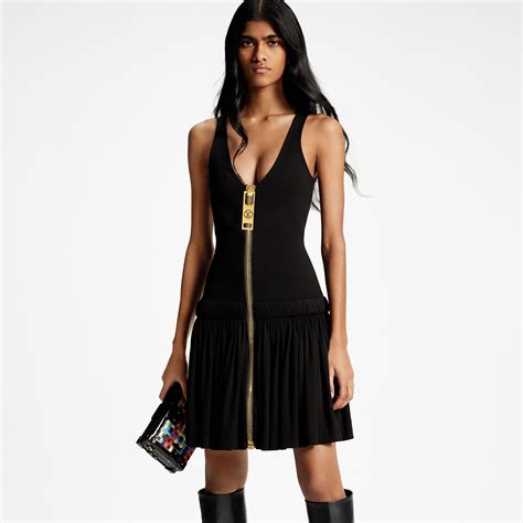 louis vuitton zip up dress